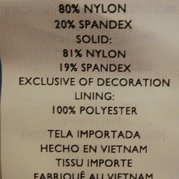 NWT Nike Bikini Retail $44 Geometric Design Sz 14 - Picture 6 of 7